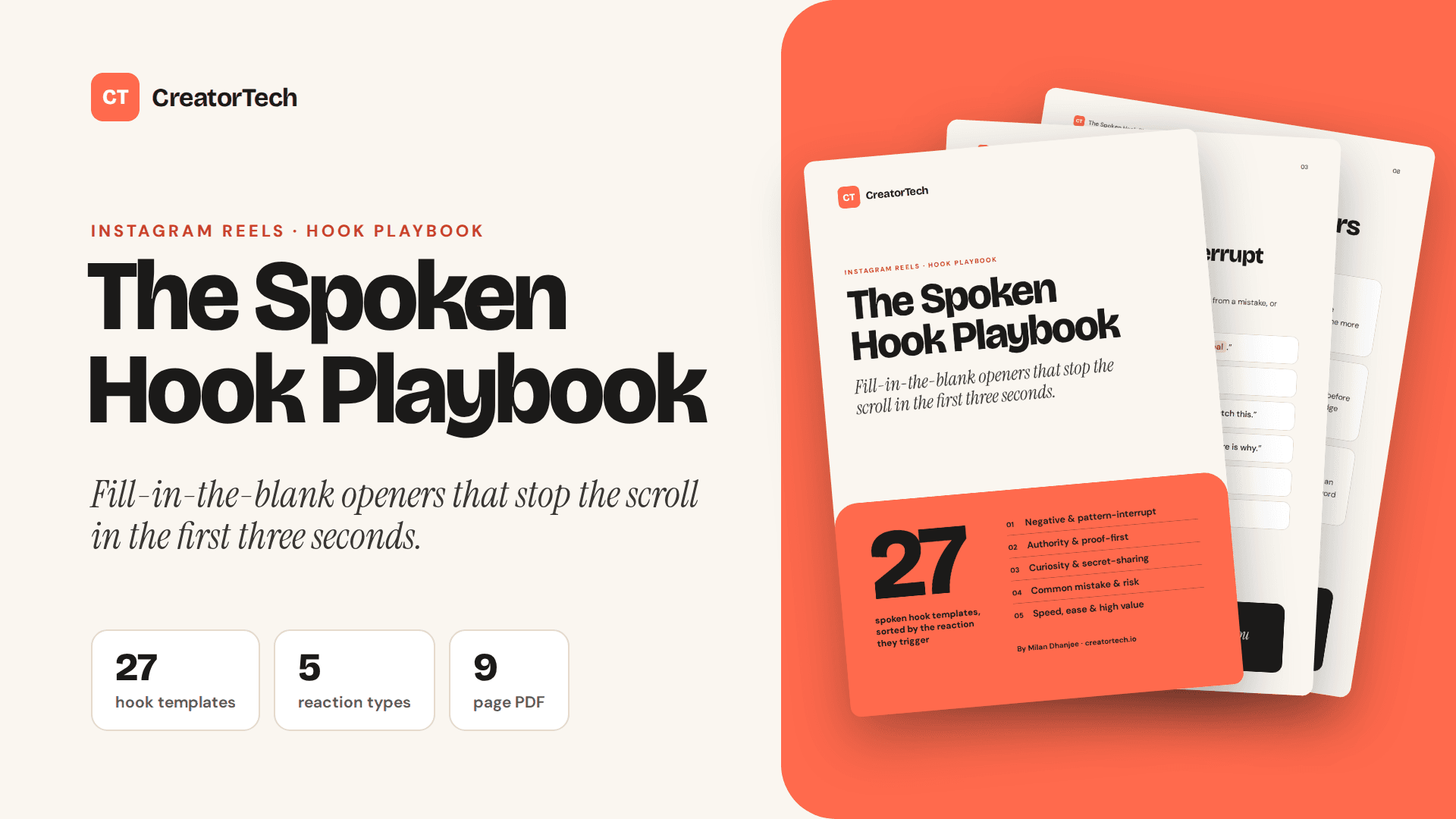 The Spoken Hook Playbook