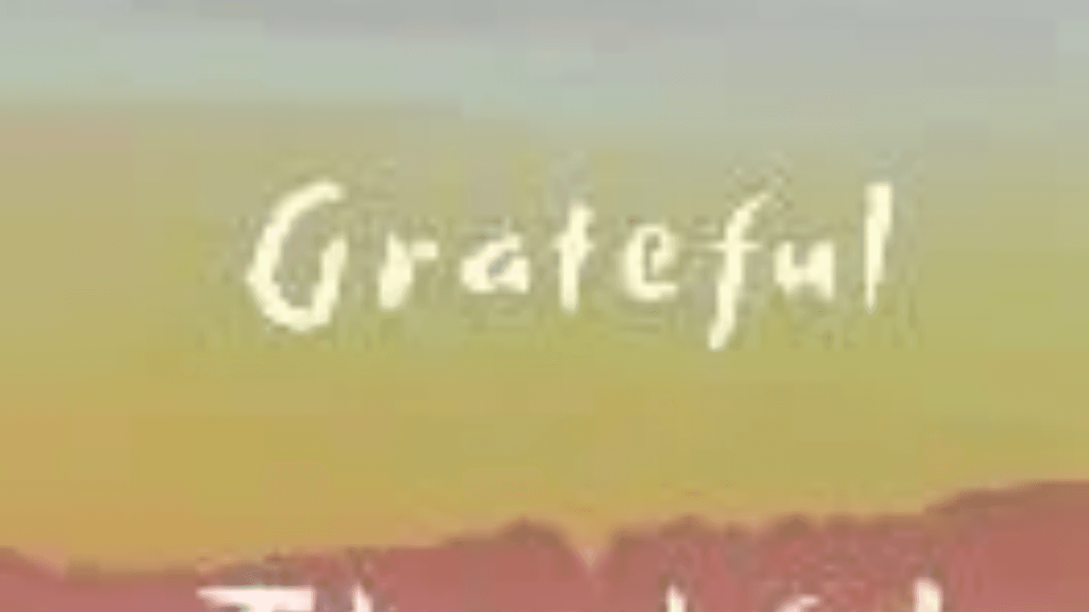 Grateful Journal
