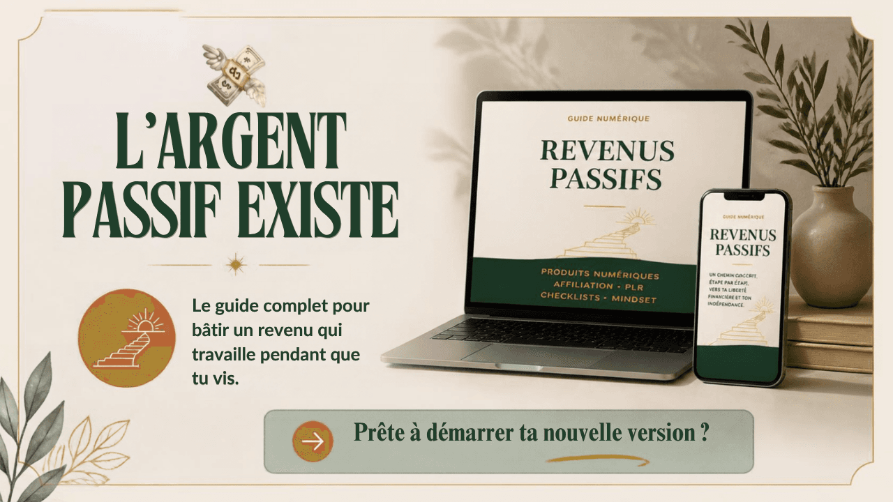 L'argent passifs existe 