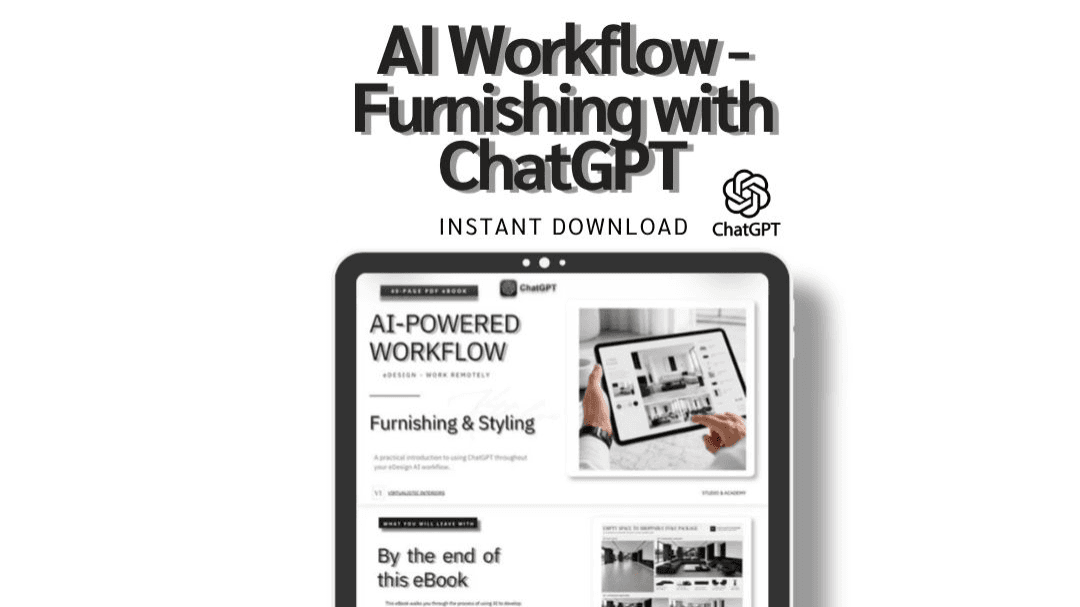 AI Workflow - eDesign Furnishing with ChatGPT