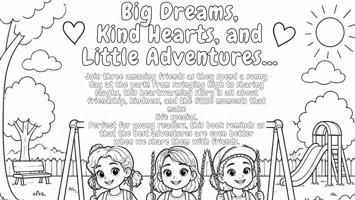 The Swings Of Friendship Coloring Book