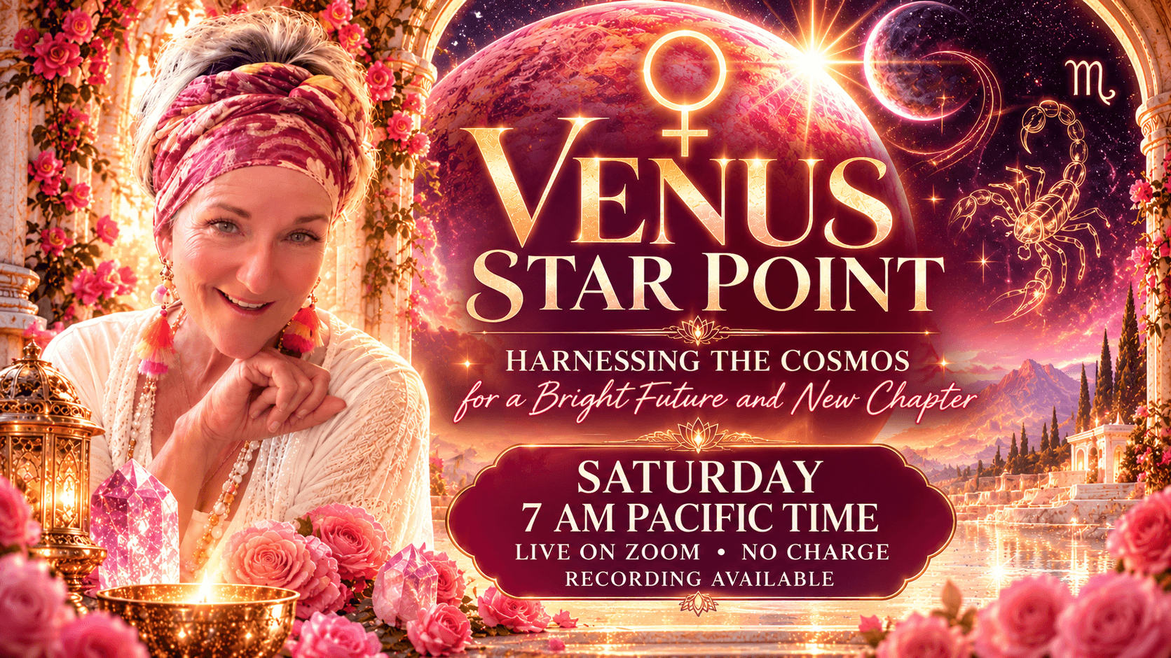 FREE Venus Star Point Return Healing & Meditation