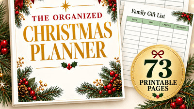 The Organized Christmas Planner