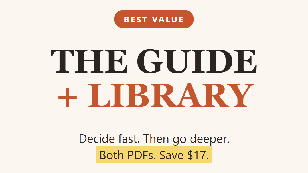 The Guide + Library Bundle