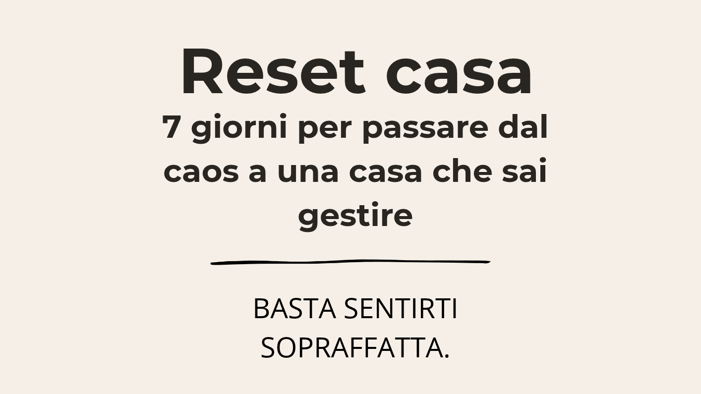 RESET CASA 