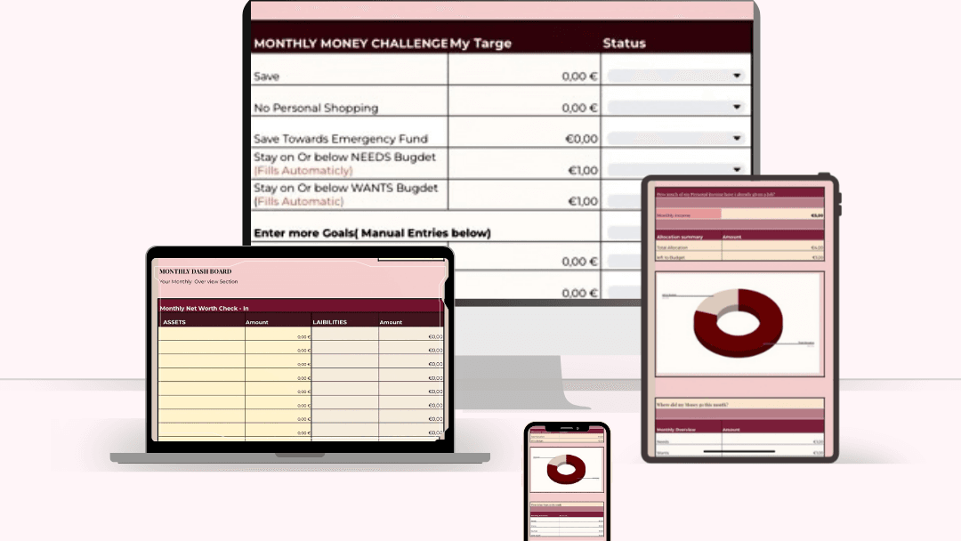FREE Monthly Budget Tracker