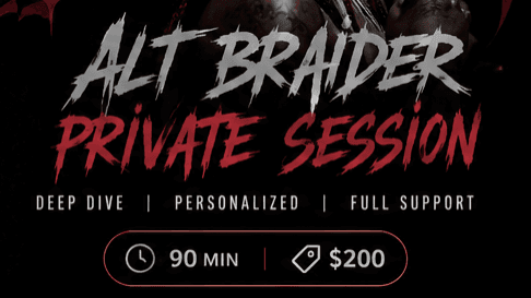 ♱⃓ ALT BRAIDER PRIVATE CALL SESSION ♱⃓ 