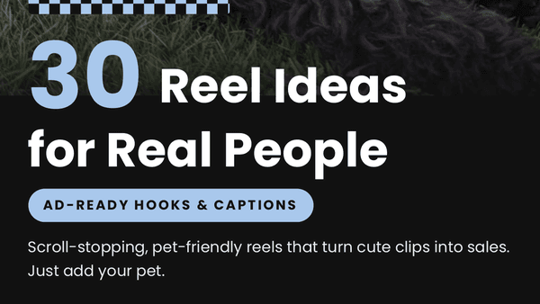 Get My 30 Reel Ideas for Real People Now!