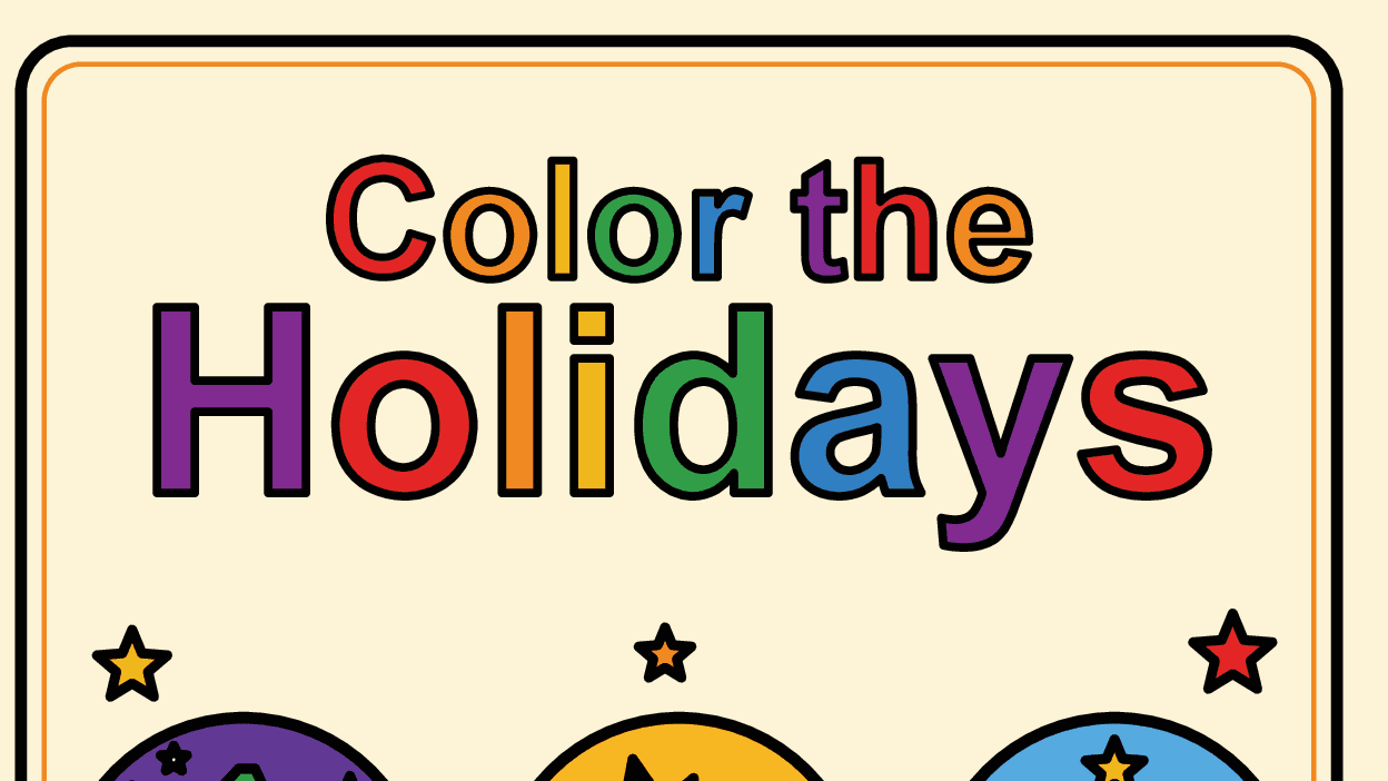 Get COLOR the HOLIDAYS now!