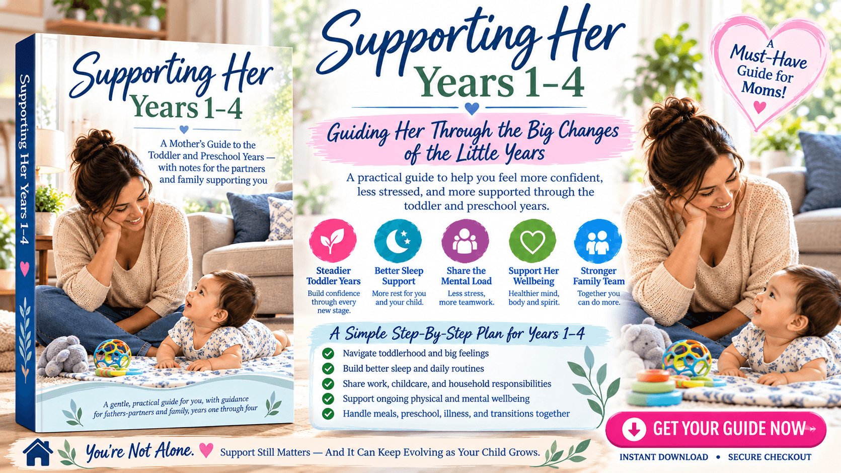 Supporting Her, Years 1 to 4