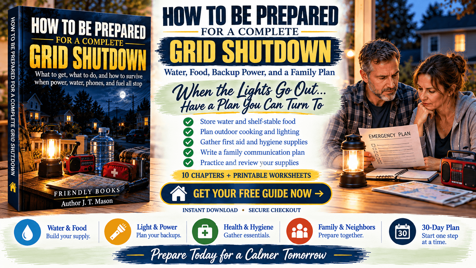 How To Be Perpared For A Complete Grid Shut Down