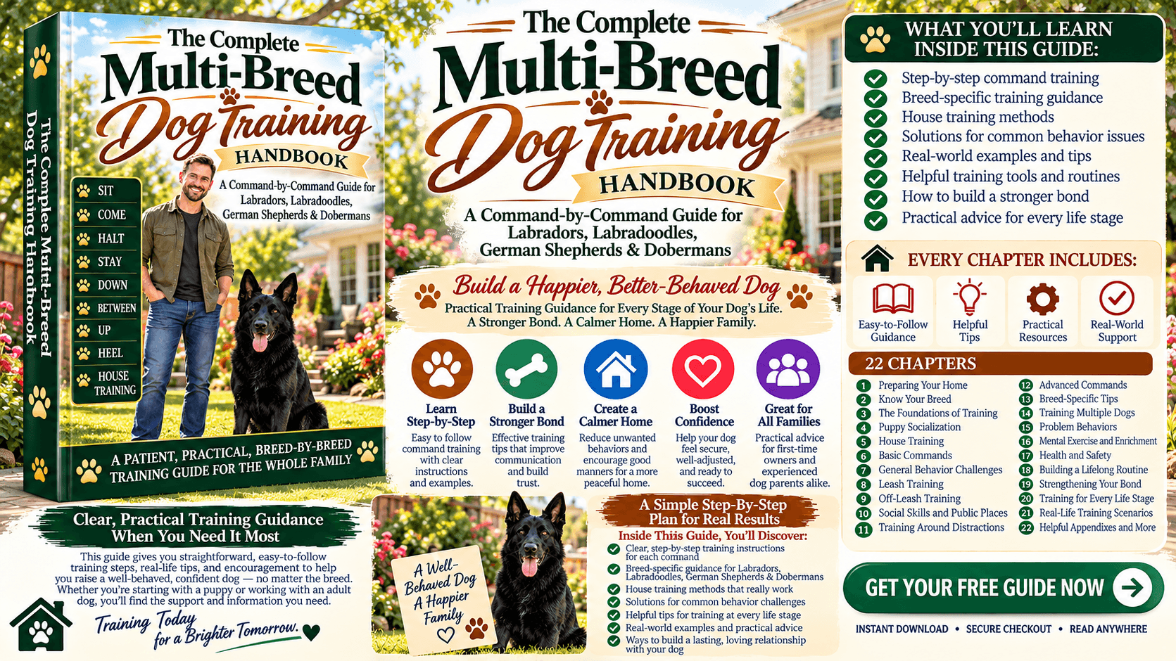 The Complete Multi-Breed Dog Training Handbook