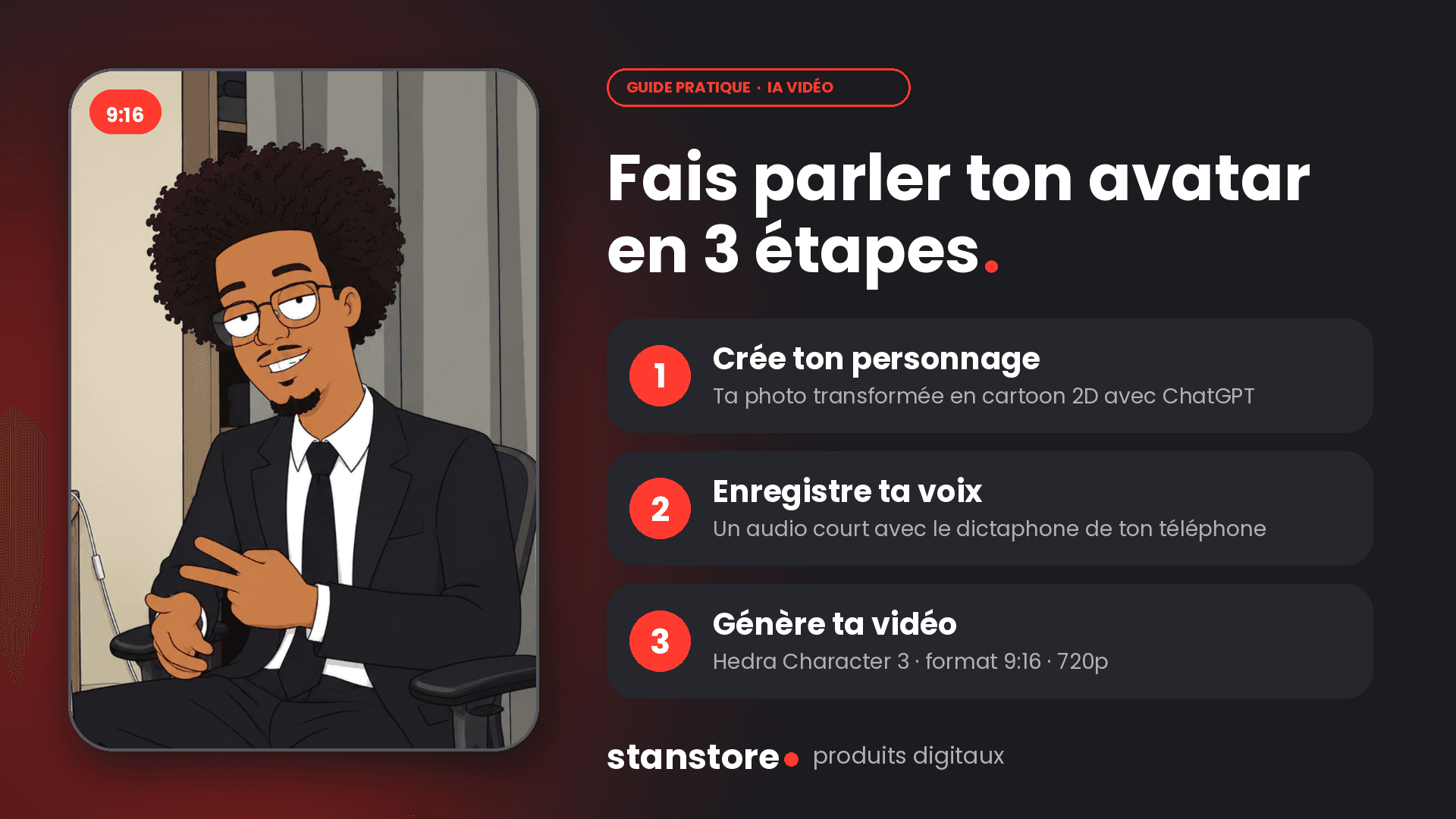 Crée ton Avatar IA avec Hedra