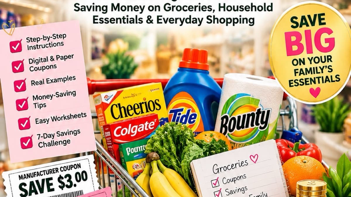Couponing Made Easy 2026 🛒💰Save More, Spend Less