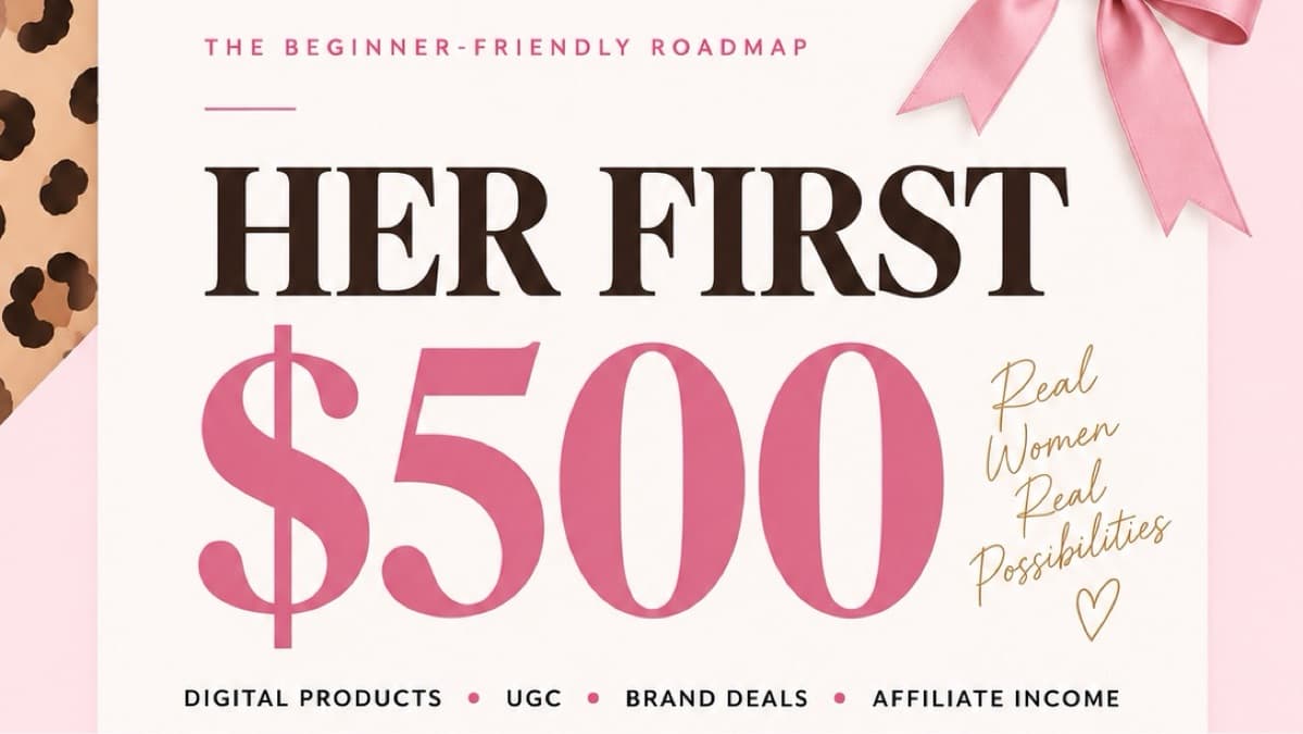 Her First $500 🎀 | My Beginner’s Guide 💰