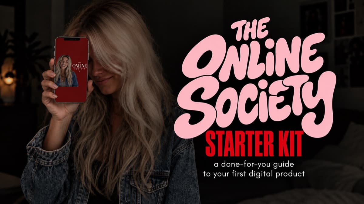 The Online Society Starter Kit