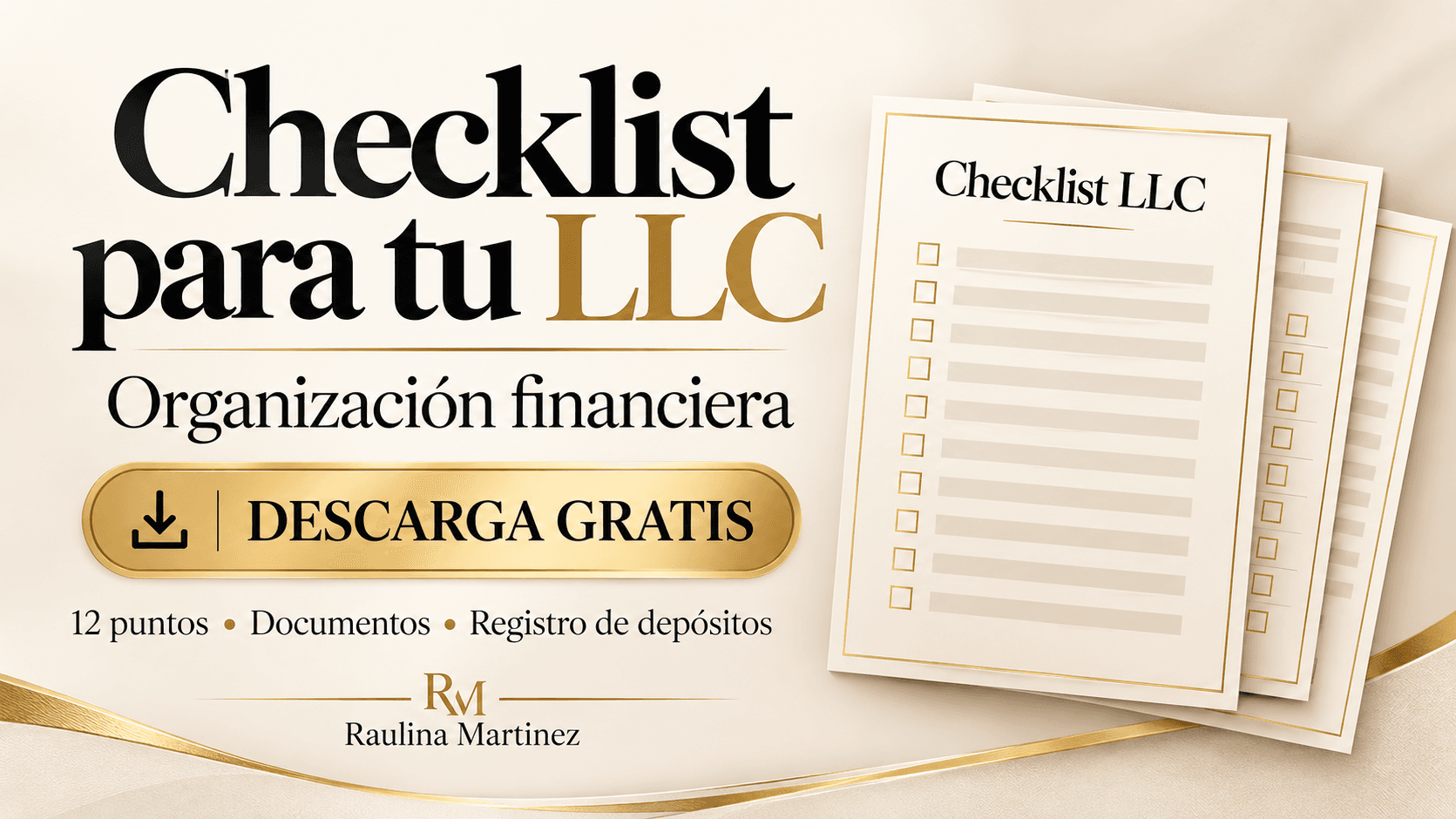 Checklist gratuito para tu LLC