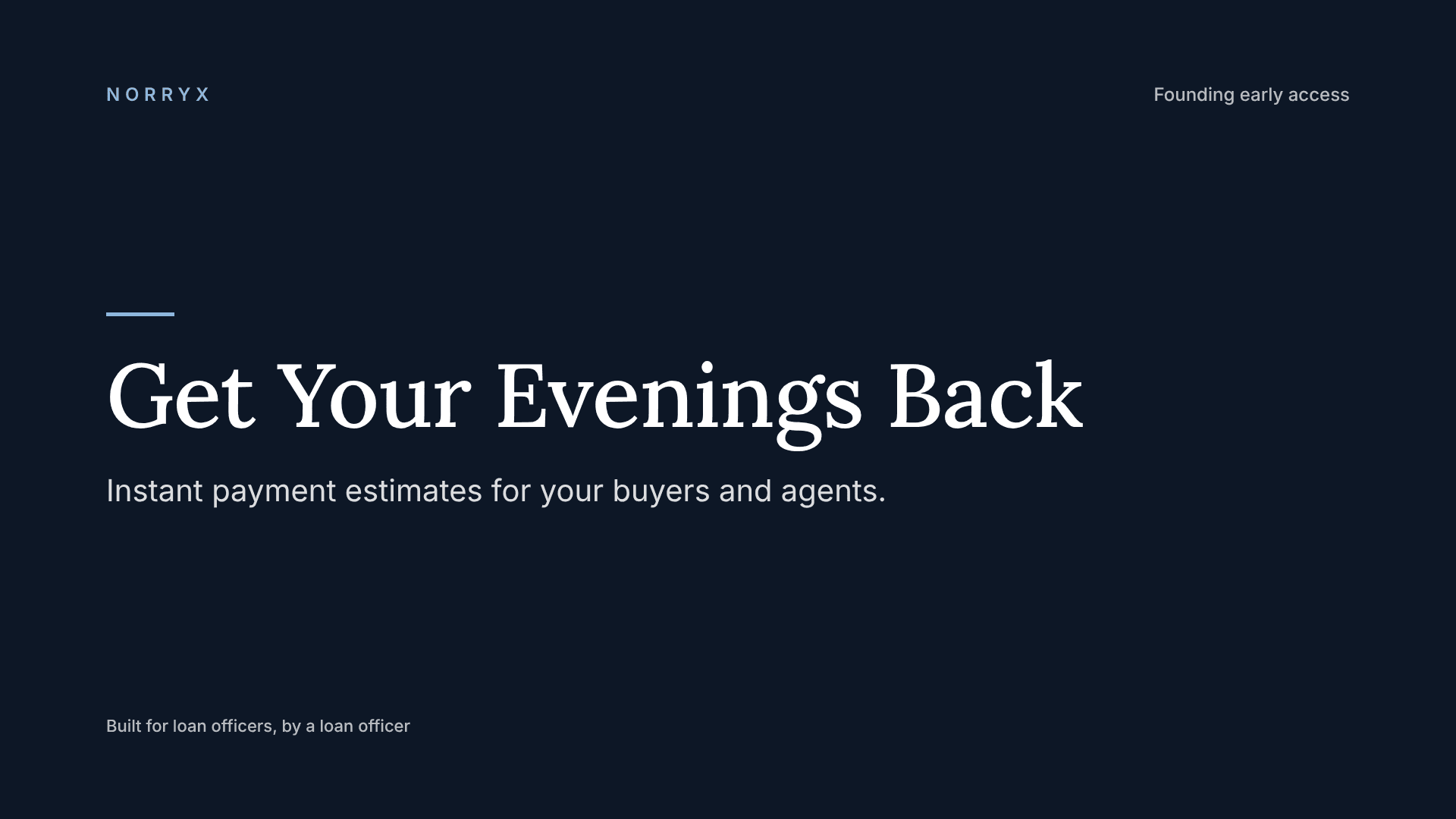 Get Your Evenings Back