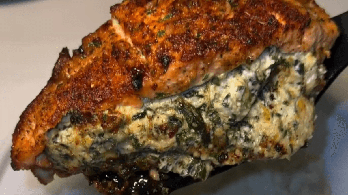 Stuffed Salmon Recipe 