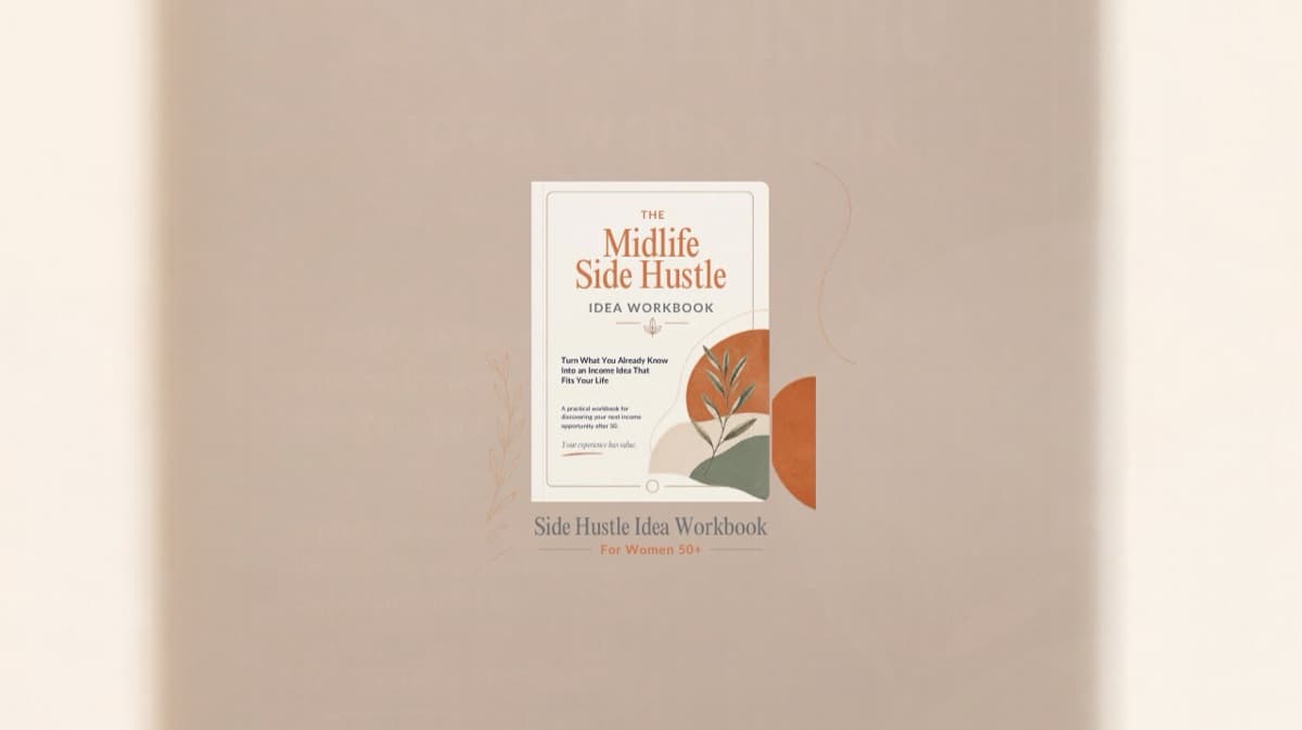 Midlife Side Hustle Idea Workbook