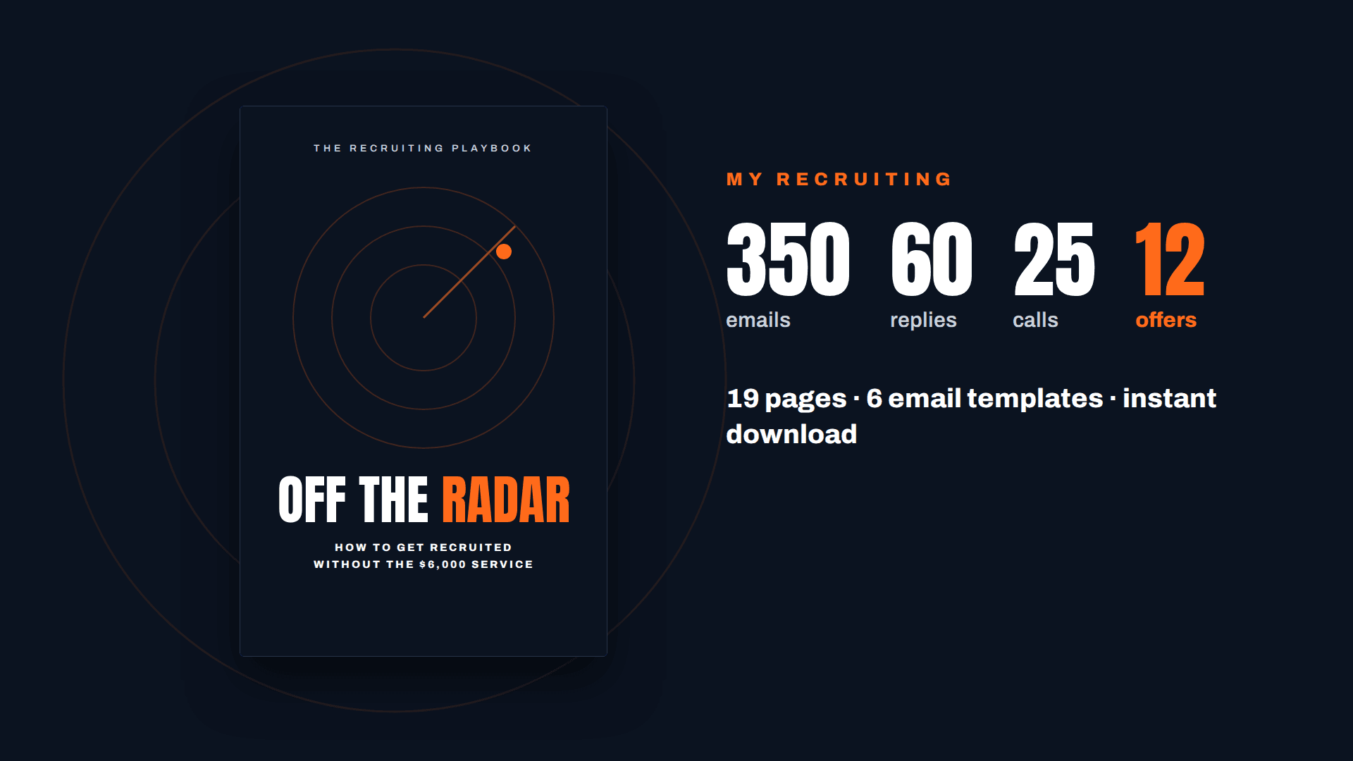 Off The Radar: The Recruiting Playbook