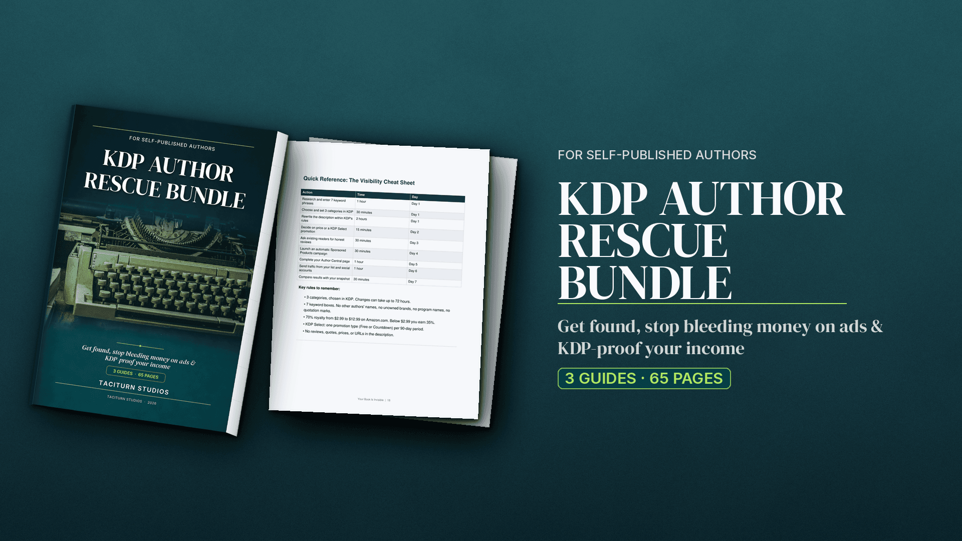 KDP Author Rescue Bundle