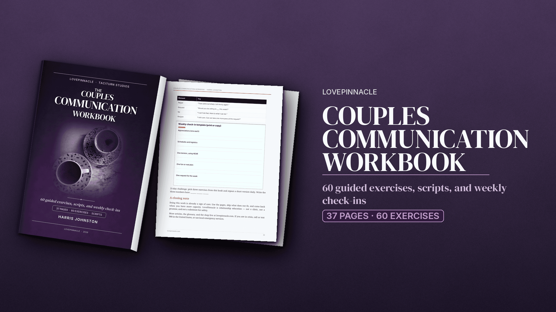 Couples Communication Workbook