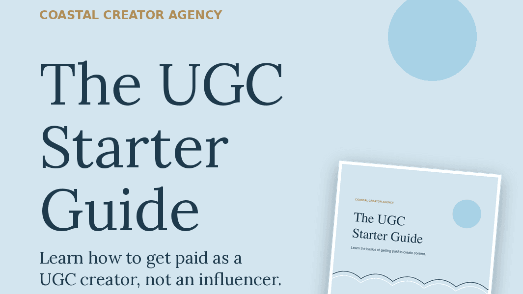 The UGC Starter Guide: Get Paid to Create