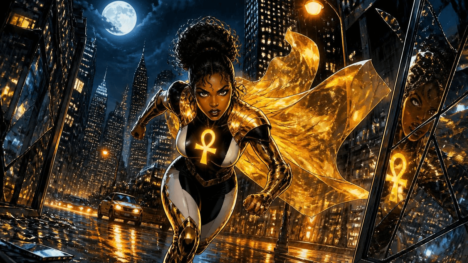 Golden Sentinel by MeGrace