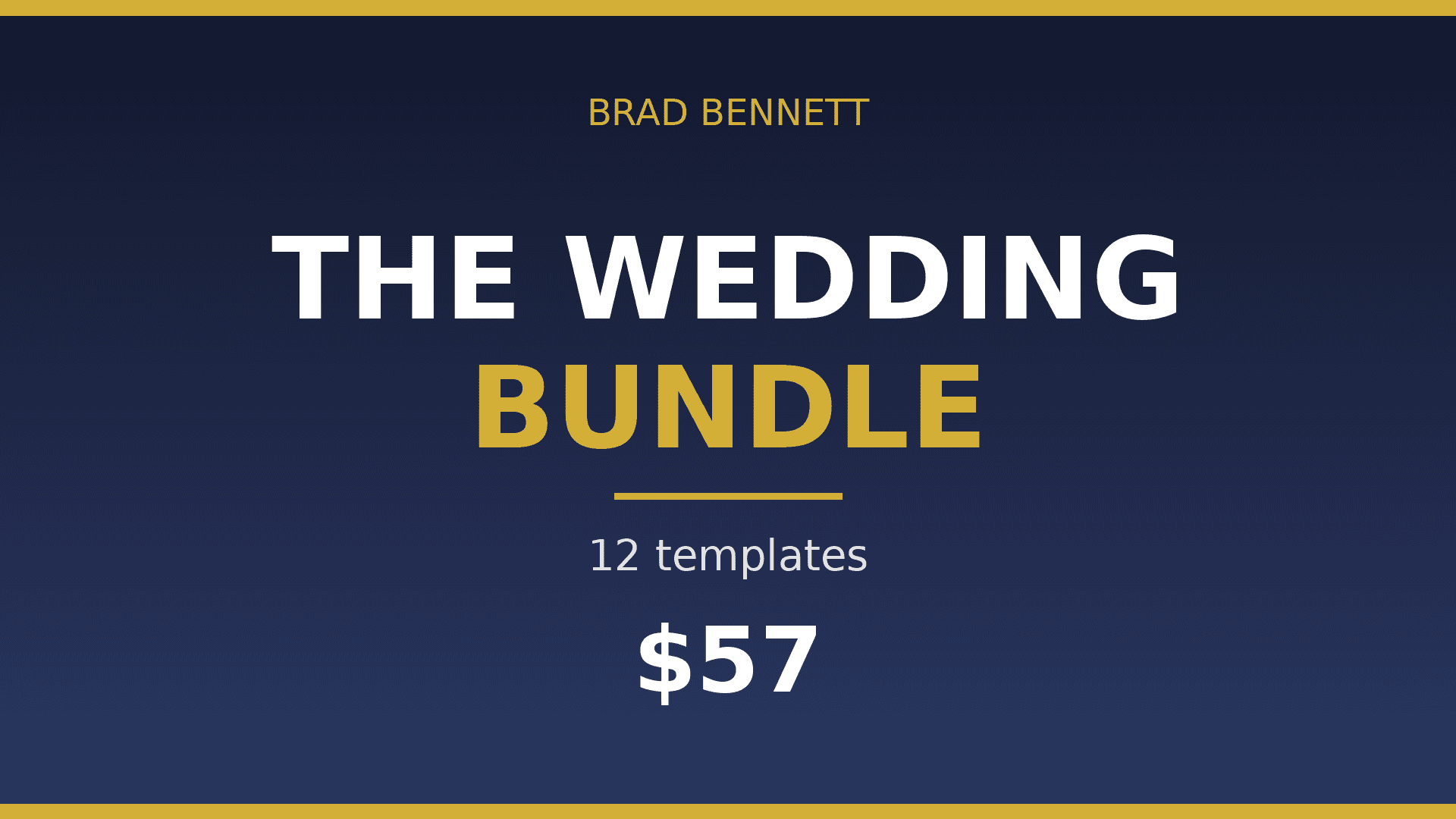 The Wedding Bundle