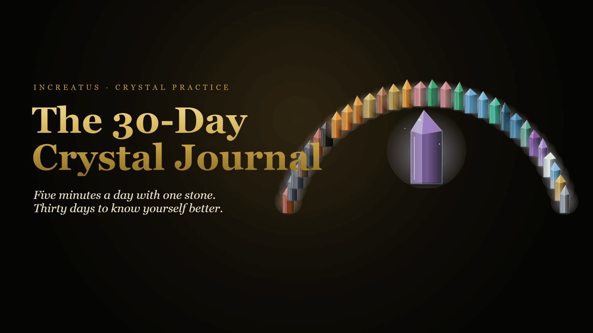 The 30-Day Crystal Journal
