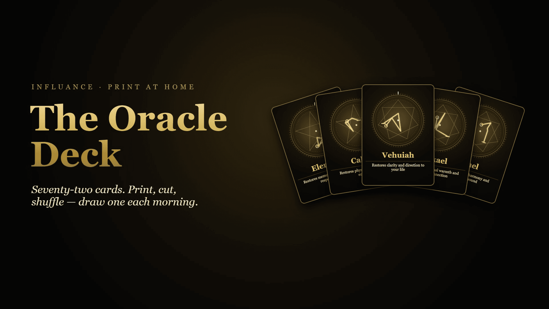 The Oracle Deck — Printable