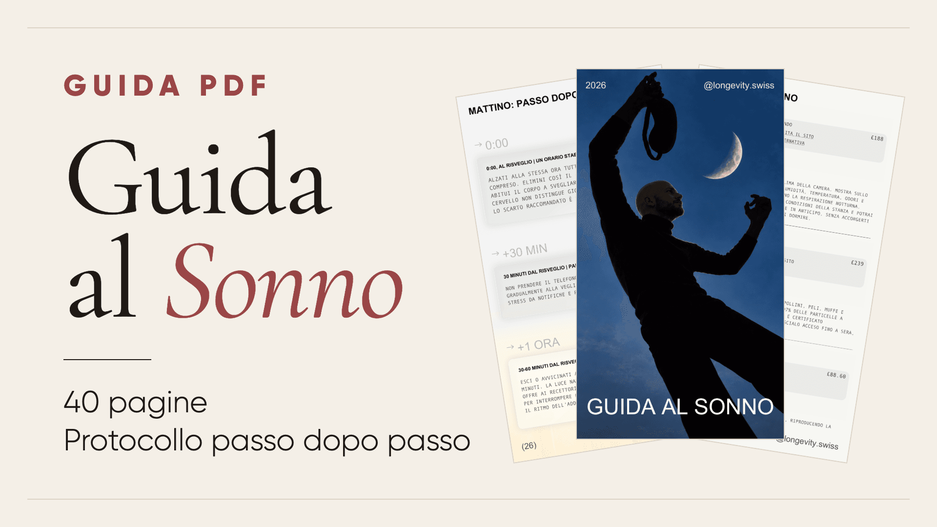 Guida al Sonno: l'essenziale per dormire meglio