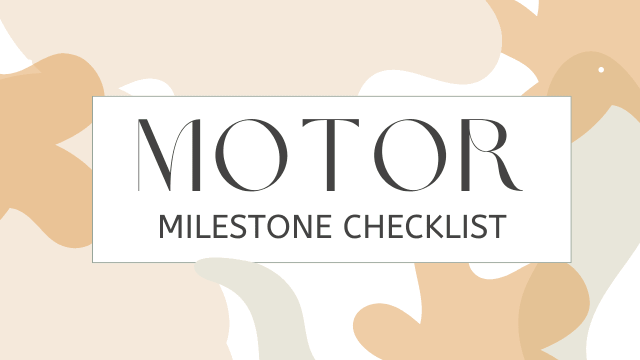 FREE Milestone Checklist
