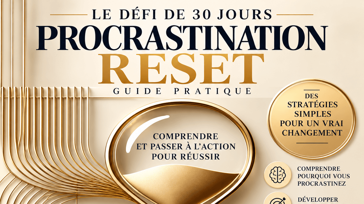 Defi de 30jours pour vaincre la procrastination
