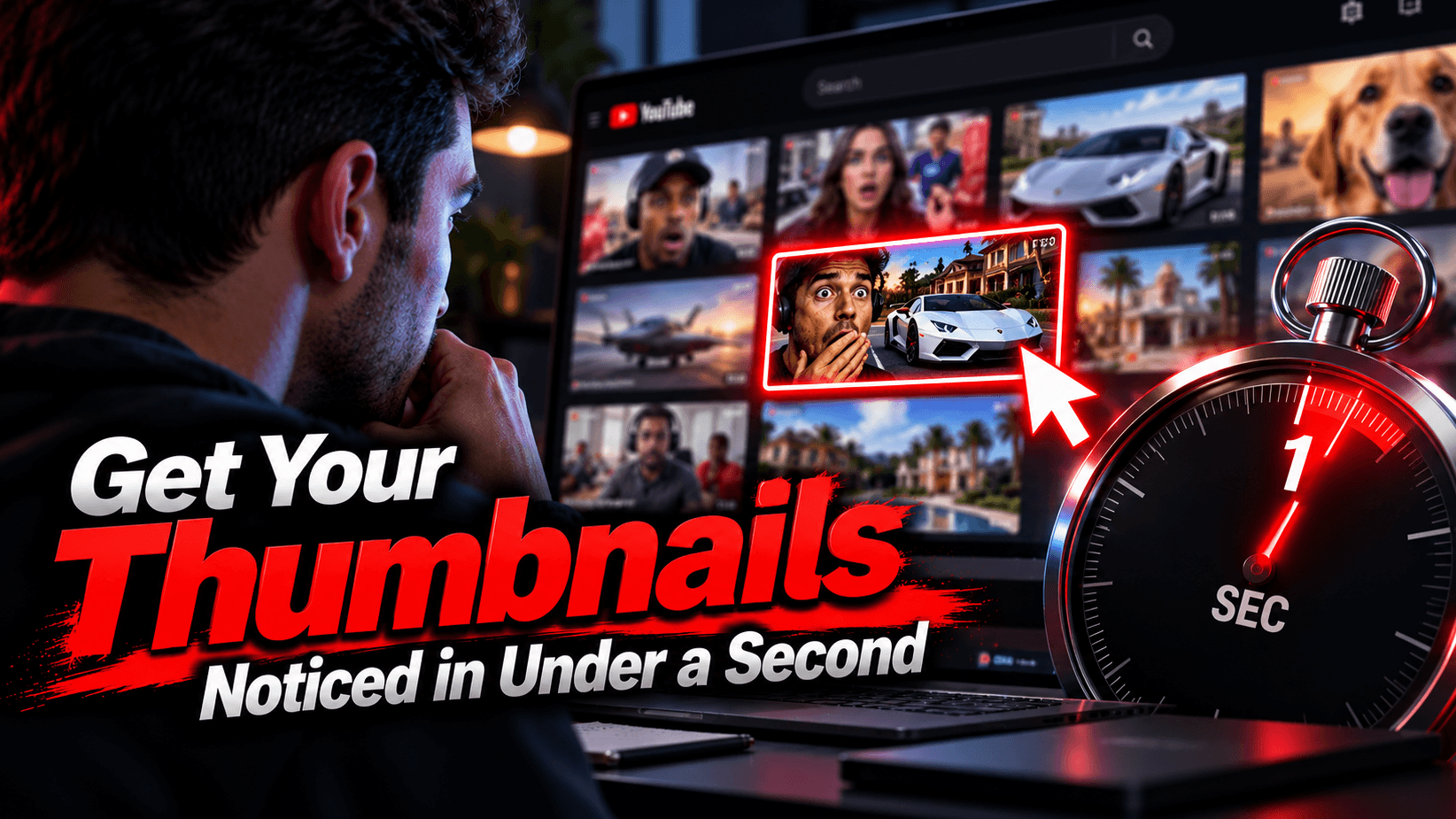 Get Your Thumbnails Noticed in Under a Second