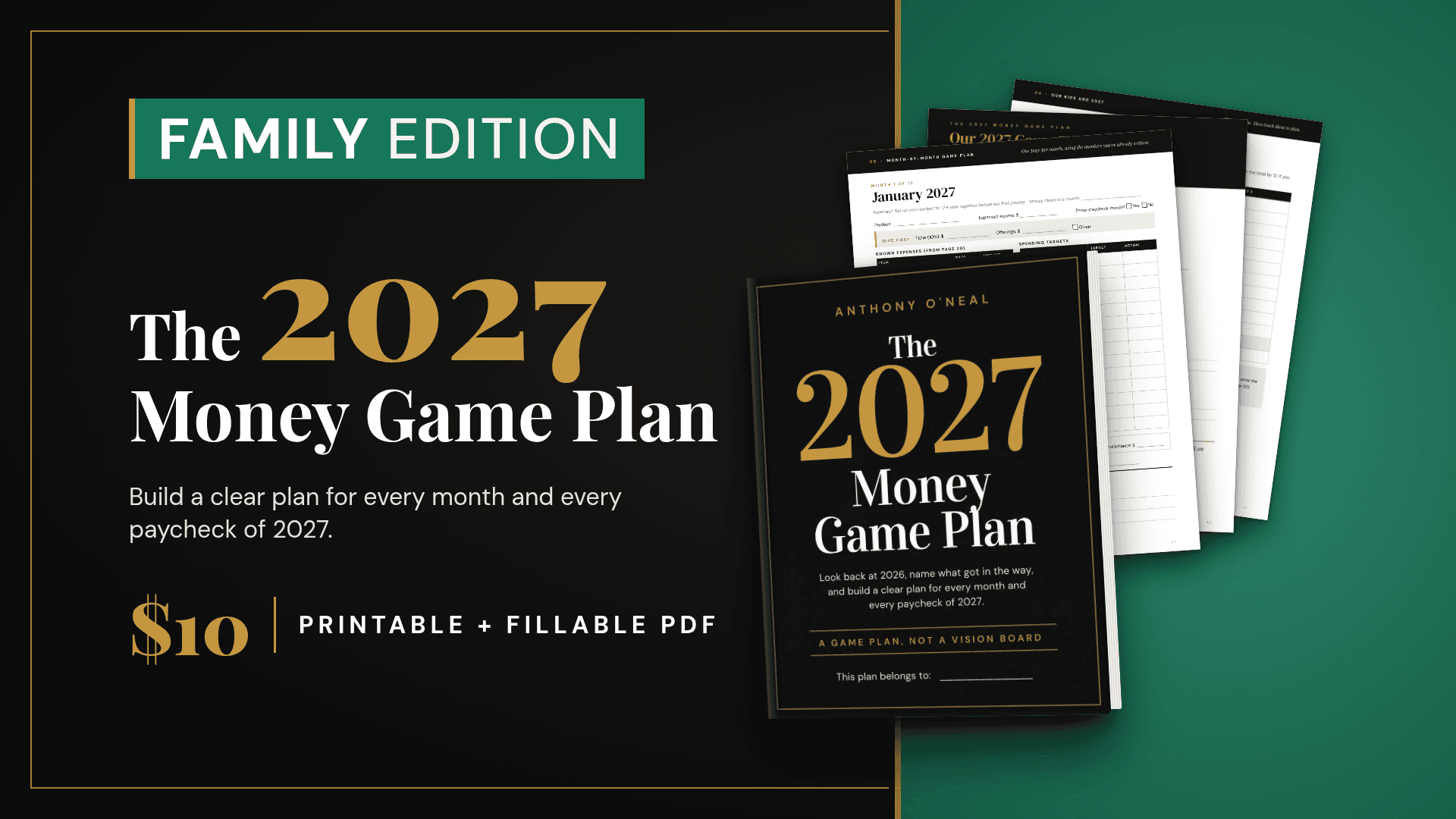 The 2027 Money Game Plan: Family Edition