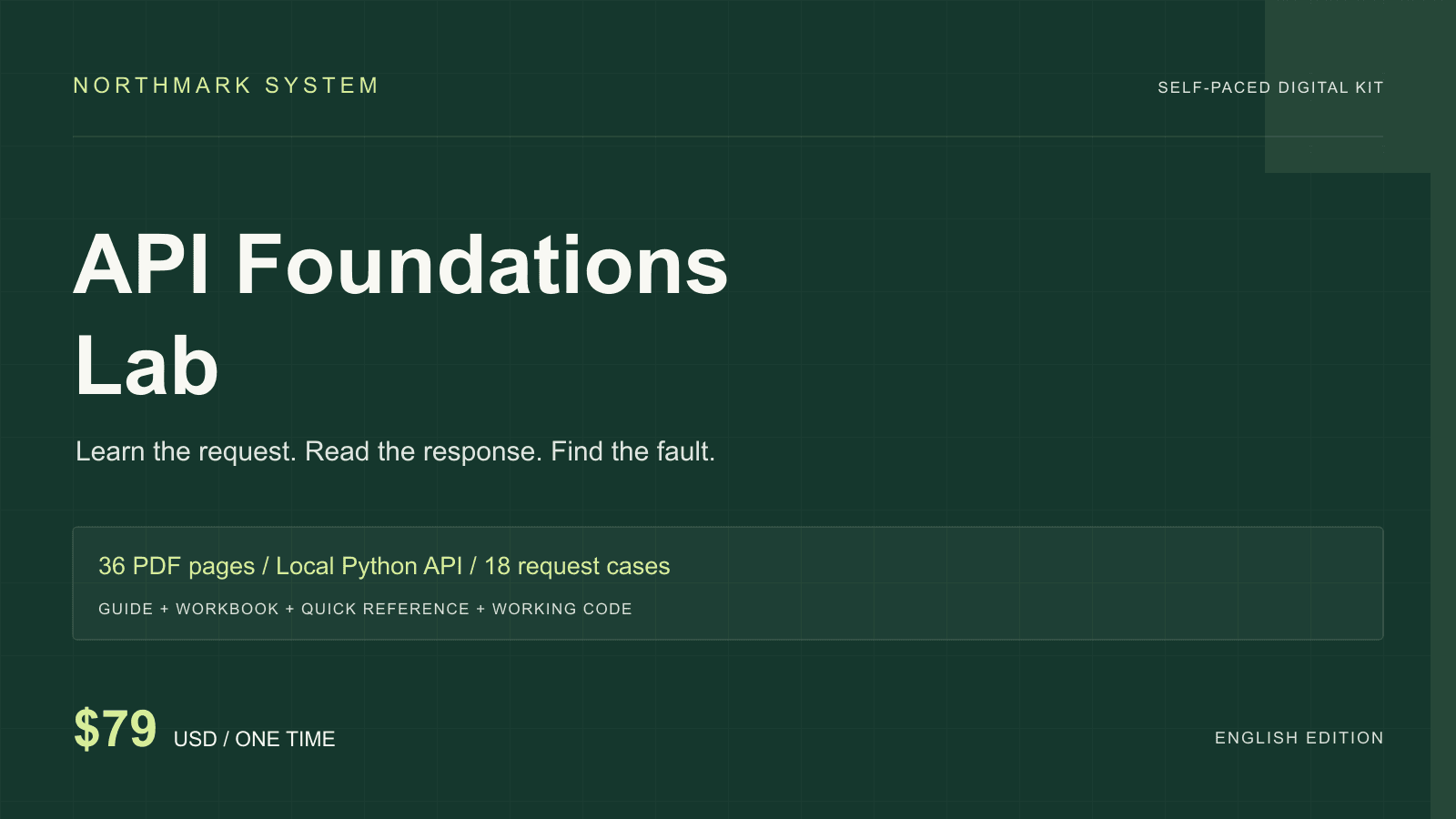 API Foundations Lab