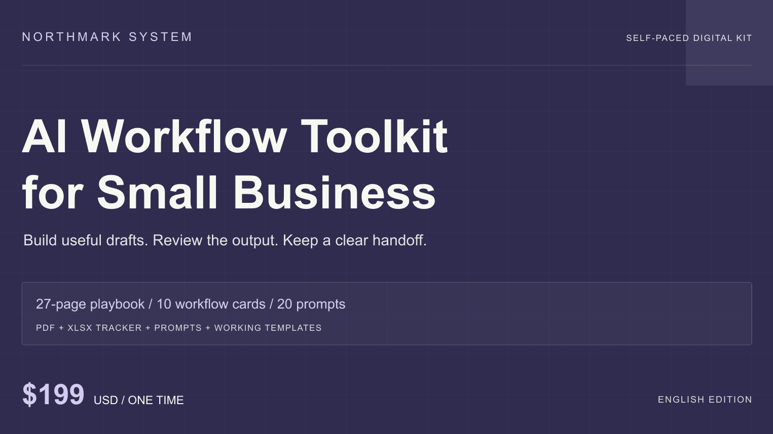AI Workflow Toolkit for Small Business