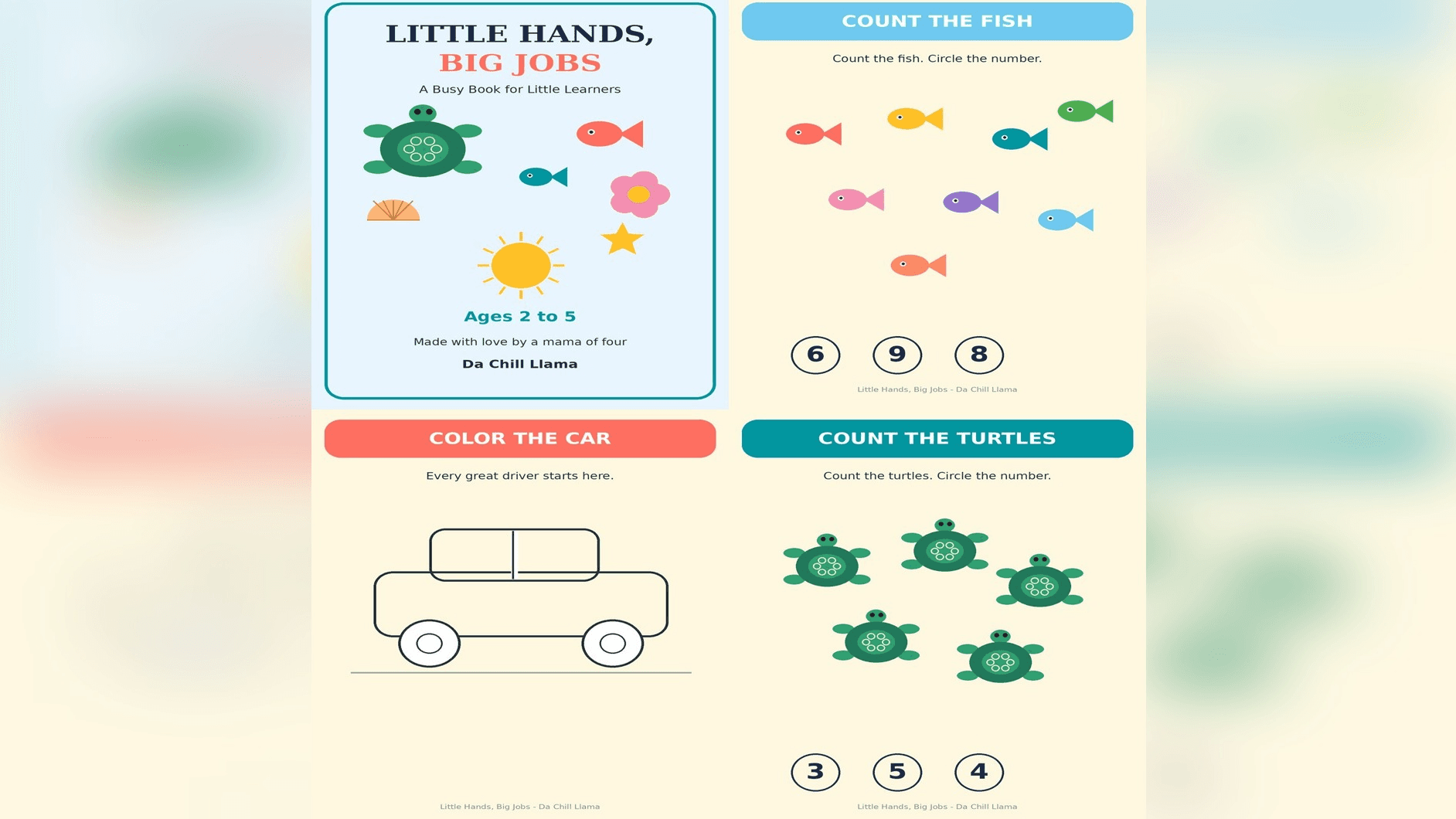 A Busy Book for Little Learners
