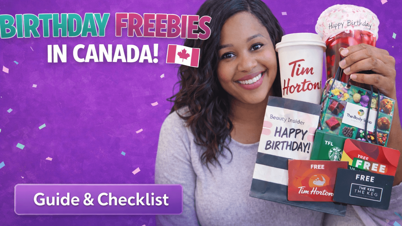 The Ultimate guide to BIRTHDAY Freebies
