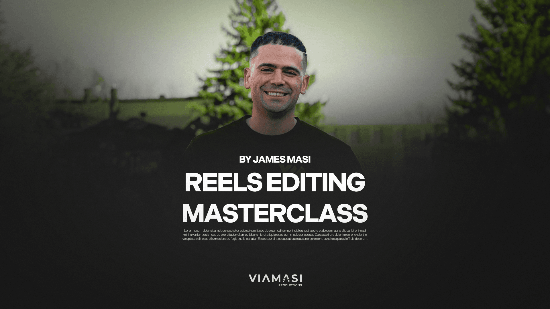 REEL Editing Masterclass Recording