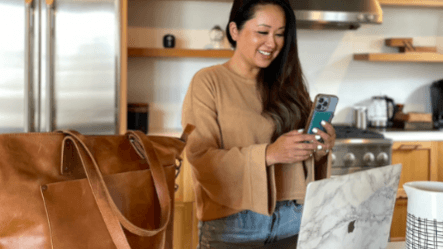 THE  "SONHA" CARRYALL - customizable leather tote 