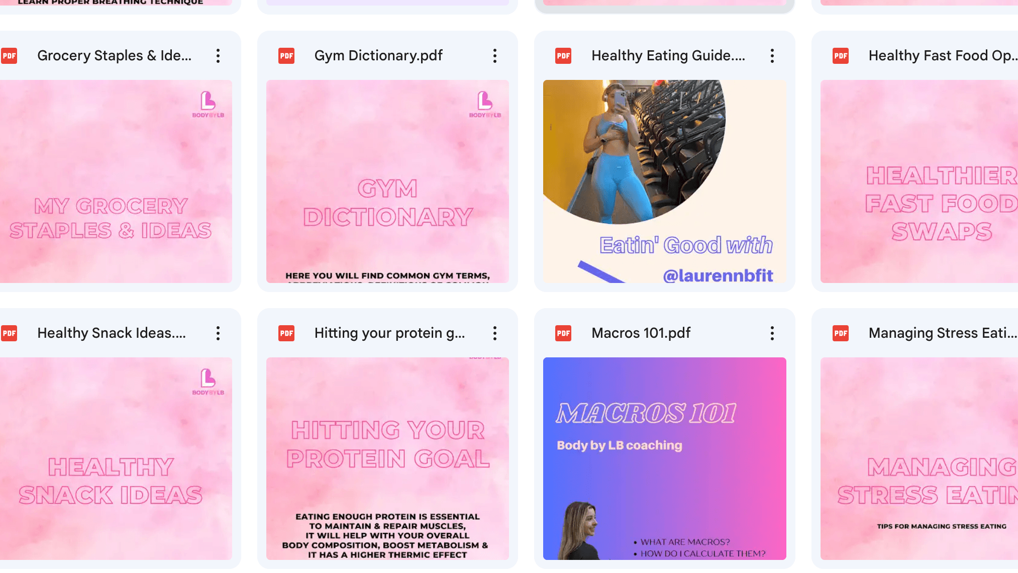 Get ALL my e-guides