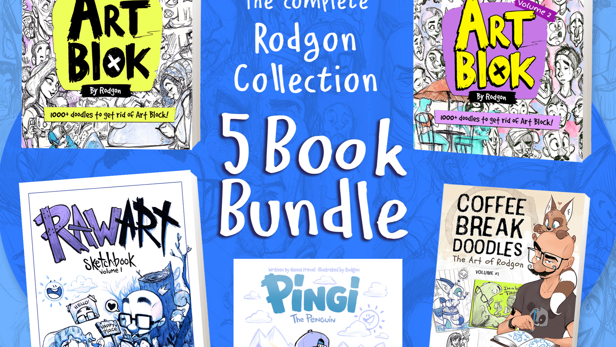 5 Book Collection + Goodies Bundle