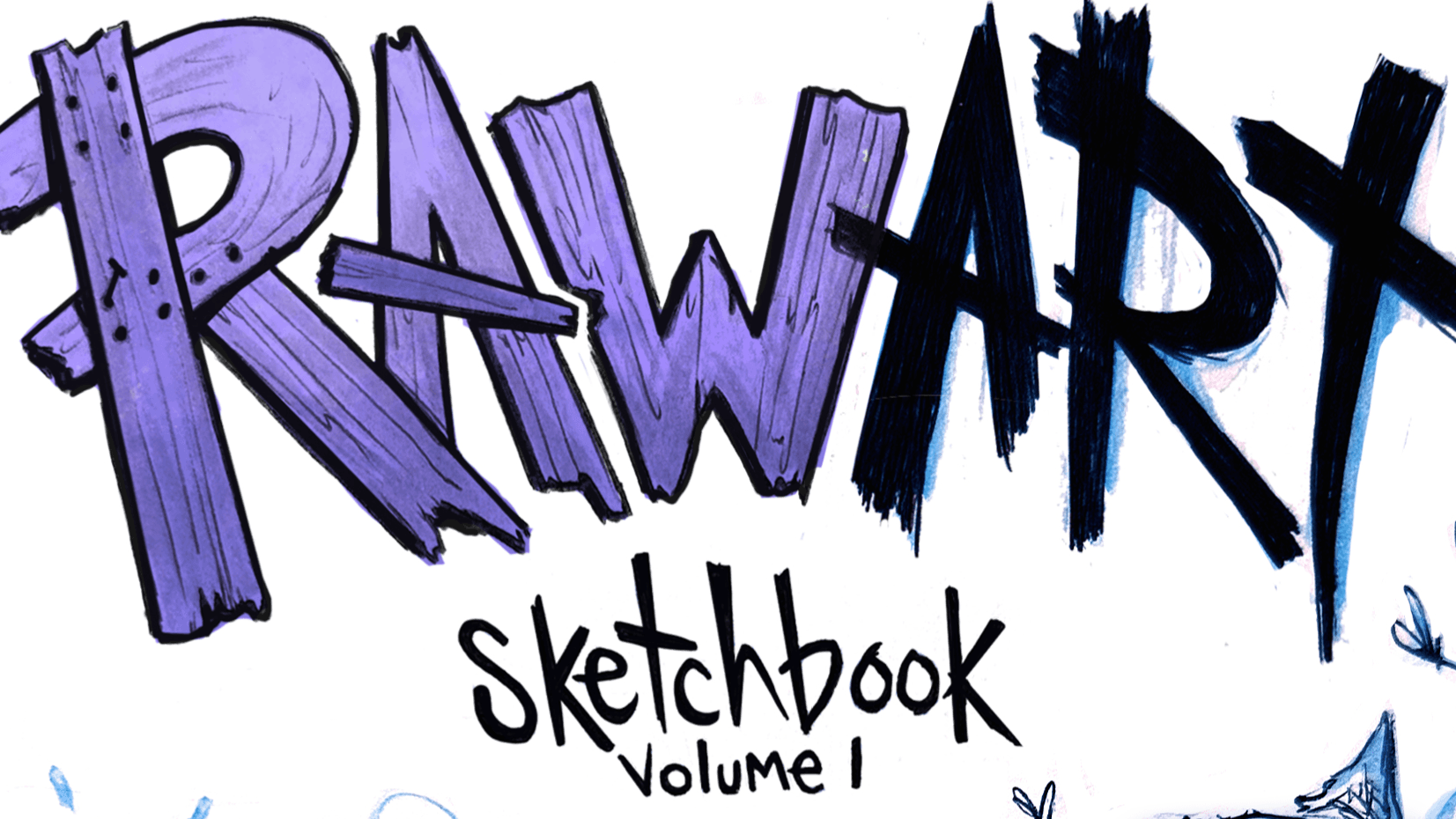 Raw Art sketchbook - E-Book