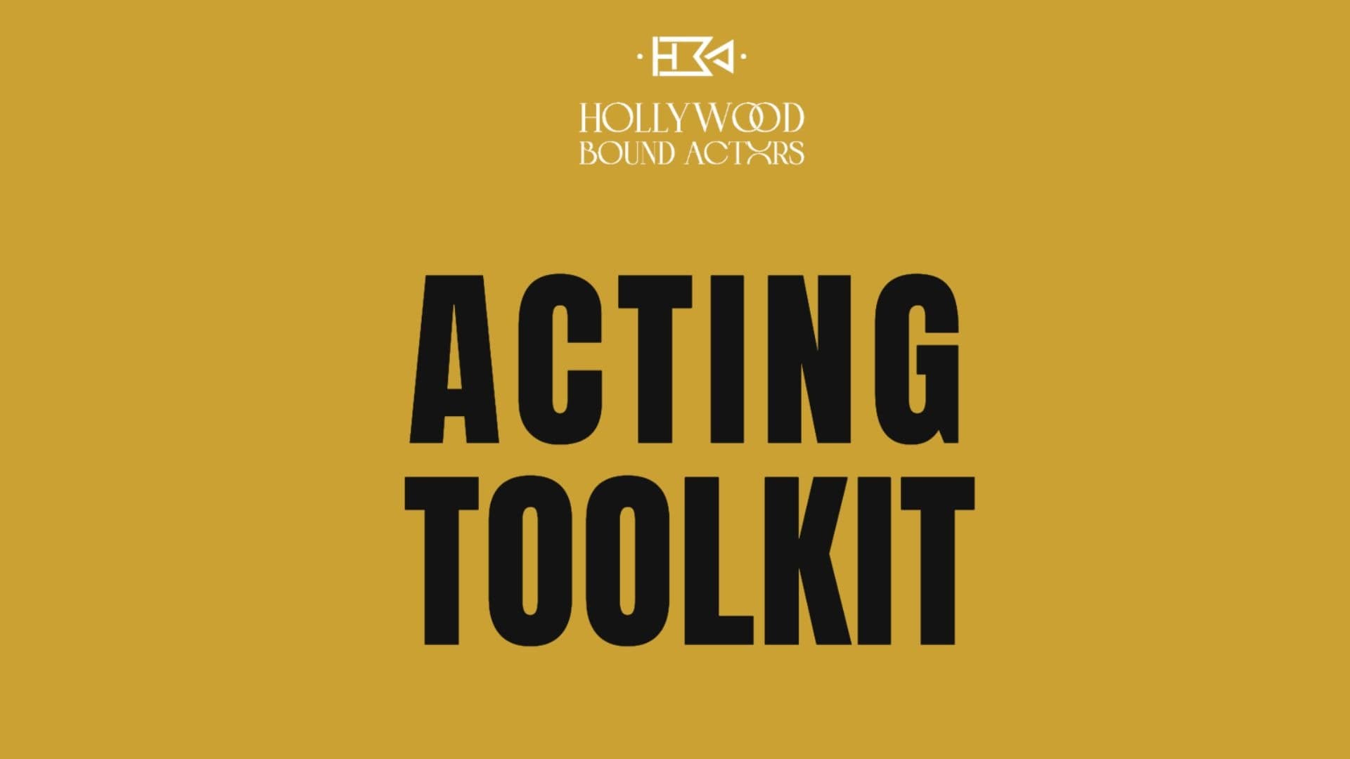 FREE >> Acting Toolkit