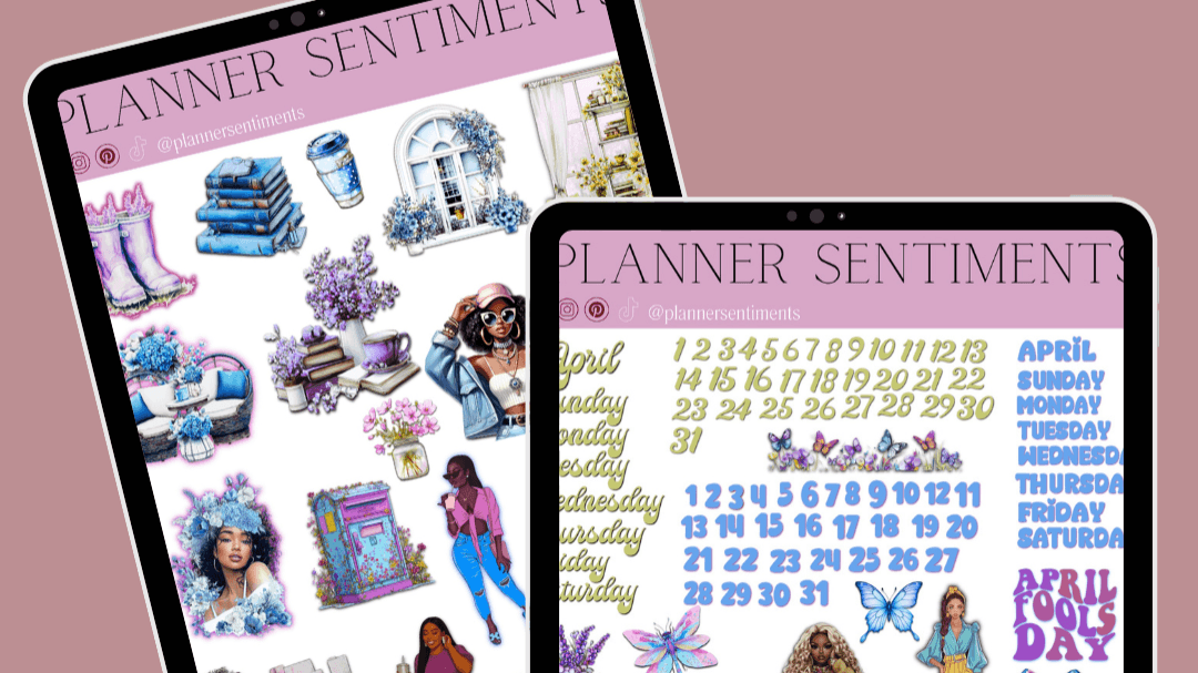 2026 April - June Sticker Bundle