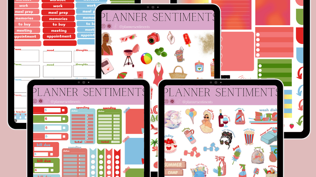 Get Your Summer Sentiments Digital Stickers Now!