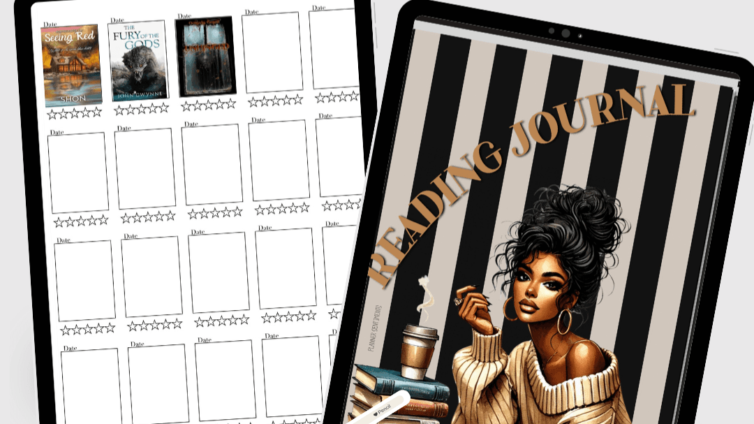 2026 Light mode MINI Review Reading Journal